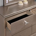ALLIE Twin & Full Rose Gold Bed - Imperial Furniture (Las Vegas, NV) - Multi Location