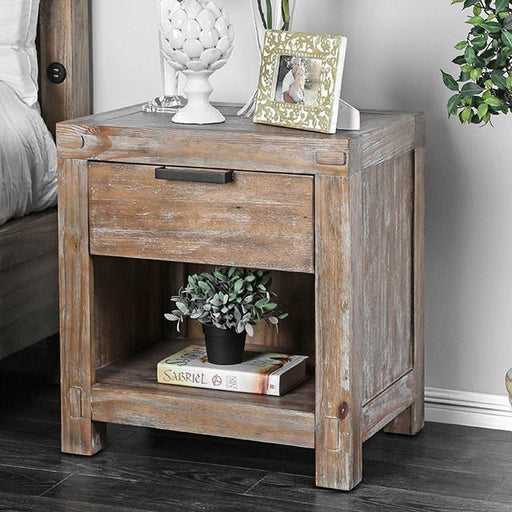 Wynton Weathered Light Oak Night Stand - Imperial Furniture (Las Vegas, NV) - Multi Location