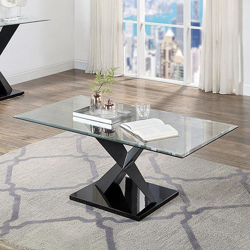 XANTHUS Coffee Table, Black - Imperial Furniture (Las Vegas, NV) - Multi Location