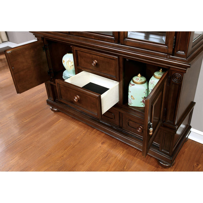 Alpena Brown Cherry Hutch & Buffet - Imperial Furniture (Las Vegas, NV) - Multi Location
