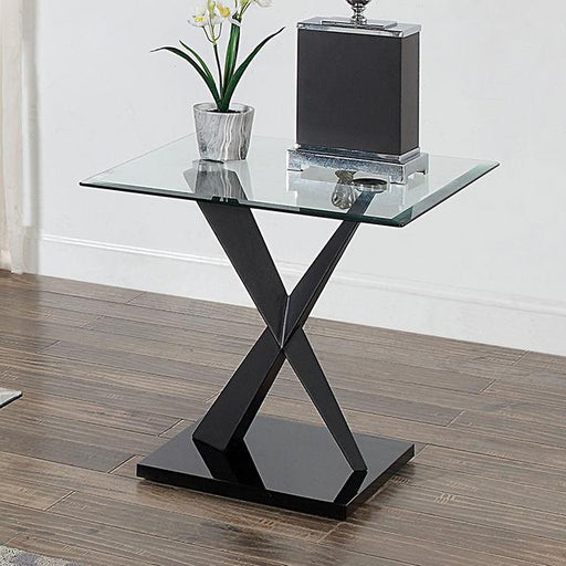XANTHUS End Table, Black - Imperial Furniture (Las Vegas, NV) - Multi Location