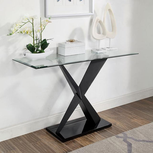 XANTHUS Sofa Table, Black - Imperial Furniture (Las Vegas, NV) - Multi Location
