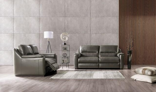 ALTAMURA Power Sofa, Gray & Beige - Imperial Furniture (Las Vegas, NV) - Multi Location