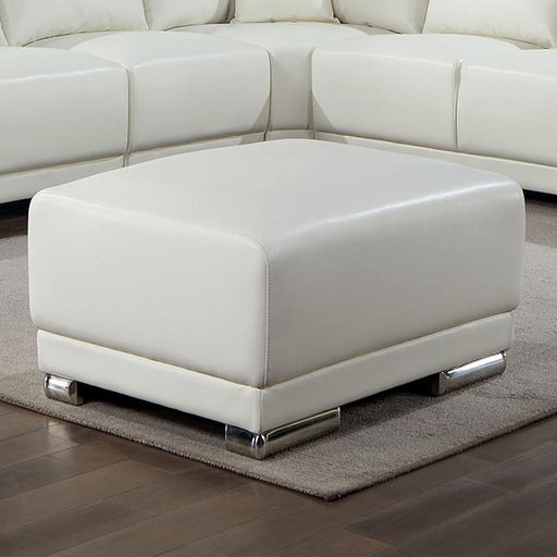 ALTHEA Ottoman, White - Imperial Furniture (Las Vegas, NV) - Multi Location