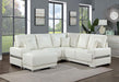 ALTHEA Sectional, White - Imperial Furniture (Las Vegas, NV) - Multi Location