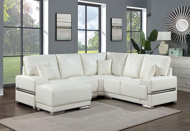 ALTHEA Sectional, White - Imperial Furniture (Las Vegas, NV) - Multi Location