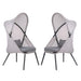 Alverta Foldable Chair Grey & Black (2/Ctn) - Imperial Furniture (Las Vegas, NV) - Multi Location