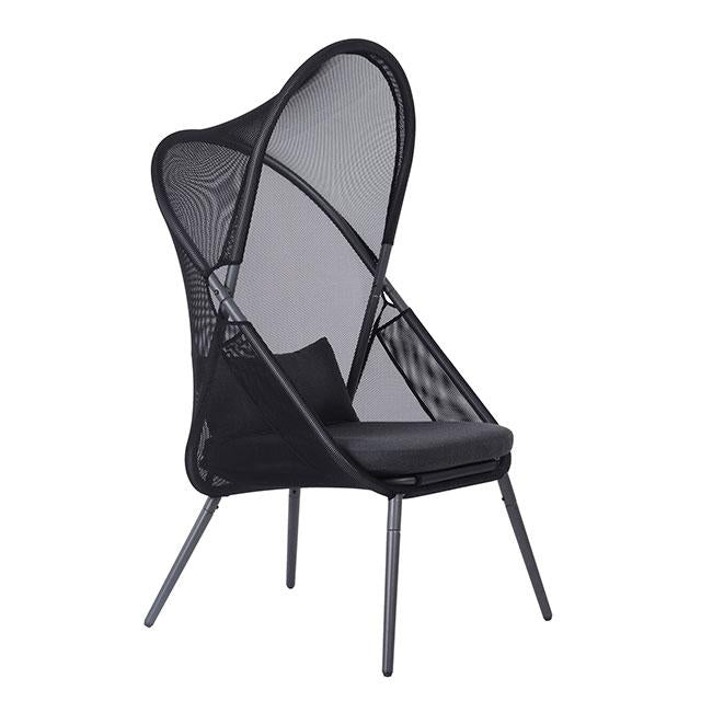 Alverta Foldable Chair Grey & Black (2/Ctn) - Imperial Furniture (Las Vegas, NV) - Multi Location