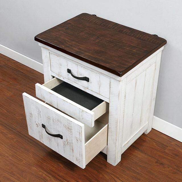 ALYSON Night Stand w/ USB Plug - Imperial Furniture (Las Vegas, NV) - Multi Location