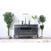 Amina Gray Server - Imperial Furniture (Las Vegas, NV) - Multi Location