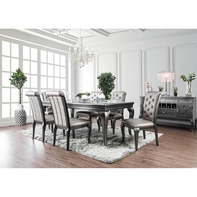 Amina Gray Side Chair (2/CTN) - Imperial Furniture (Las Vegas, NV) - Multi Location