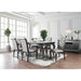Amina Gray Dining Table - Imperial Furniture (Las Vegas, NV) - Multi Location