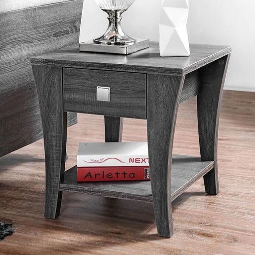 Amity Gray End Table - Imperial Furniture (Las Vegas, NV) - Multi Location
