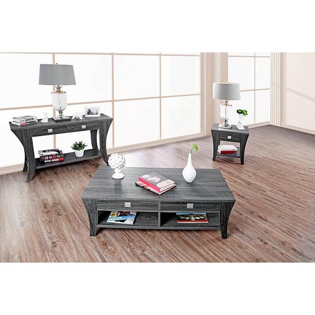 Amity Gray End Table - Imperial Furniture (Las Vegas, NV) - Multi Location