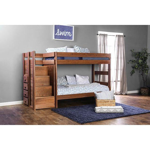 AMPELIOS T/T Bunk Bed W/ 2 Slat Kits (*Mattress Ready) - Imperial Furniture (Las Vegas, NV) - Multi Location