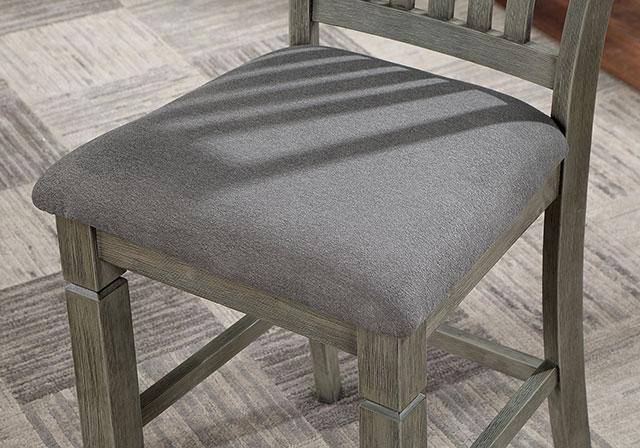 ANAYA Counter Ht. Chair (2/CTN), Gray/Lt. Gray - Imperial Furniture (Las Vegas, NV) - Multi Location