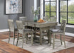 ANAYA Counter Ht. Chair (2/CTN), Gray/Lt. Gray - Imperial Furniture (Las Vegas, NV) - Multi Location