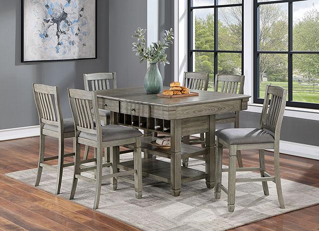 ANAYA Counter Ht. Chair (2/CTN), Gray/Lt. Gray - Imperial Furniture (Las Vegas, NV) - Multi Location