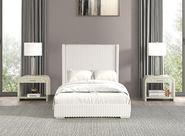 Cadwell Bed Black, Grey, Pink & White - Imperial Furniture (Las Vegas, NV) - Multi Location
