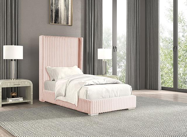 Cadwell Bed Black, Grey, Pink & White - Imperial Furniture (Las Vegas, NV) - Multi Location