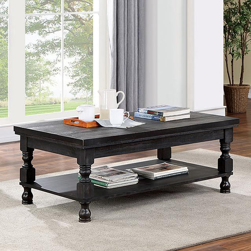 CALANDRA Coffee Table, Antique Black - Imperial Furniture (Las Vegas, NV) - Multi Location
