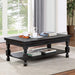 CALANDRA Coffee Table, Antique Black - Imperial Furniture (Las Vegas, NV) - Multi Location