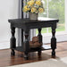 CALANDRA End Table, Antique Black - Imperial Furniture (Las Vegas, NV) - Multi Location