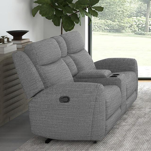 Antonius Manual Recliner Loveseat w/ Console - Imperial Furniture (Las Vegas, NV) - Multi Location