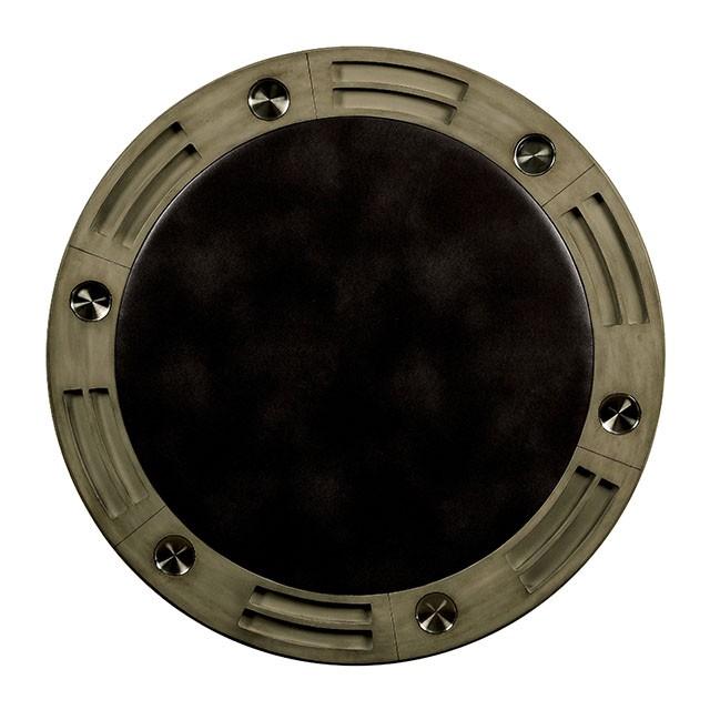 YELENA Gray Game Table - Imperial Furniture (Las Vegas, NV) - Multi Location