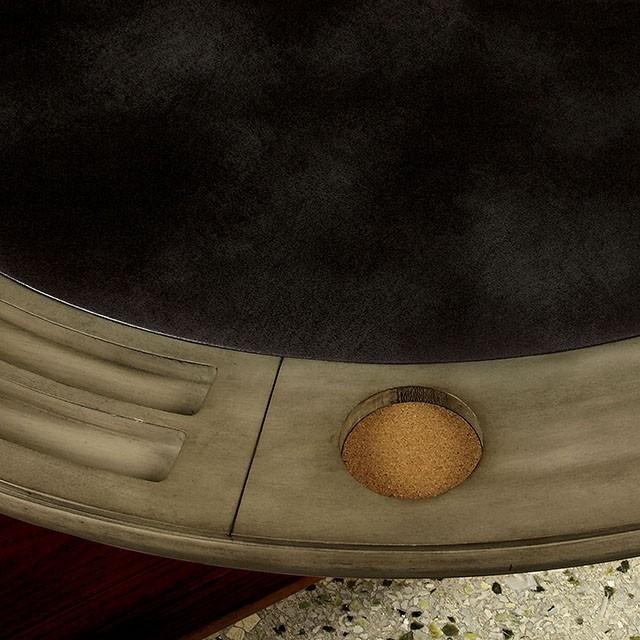 YELENA Gray Game Table - Imperial Furniture (Las Vegas, NV) - Multi Location