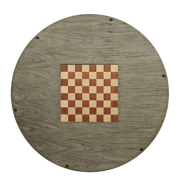 YELENA Gray Game Table - Imperial Furniture (Las Vegas, NV) - Multi Location
