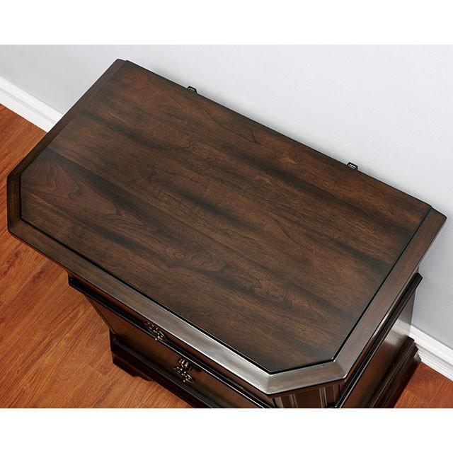 Calliope Espresso Night Stand - Imperial Furniture (Las Vegas, NV) - Multi Location