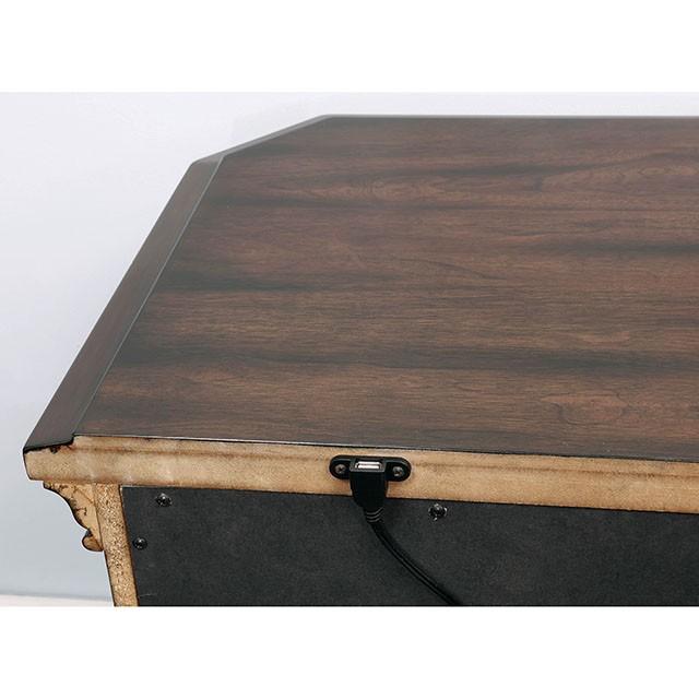 Calliope Espresso Night Stand - Imperial Furniture (Las Vegas, NV) - Multi Location
