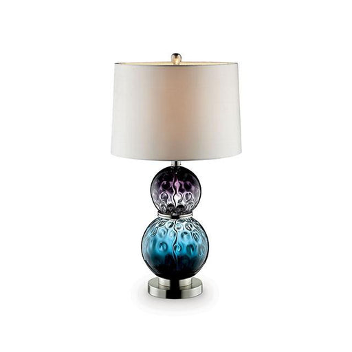 Camila Purple/Blue 27.5"H Glass Table Lamp - Imperial Furniture (Las Vegas, NV) - Multi Location