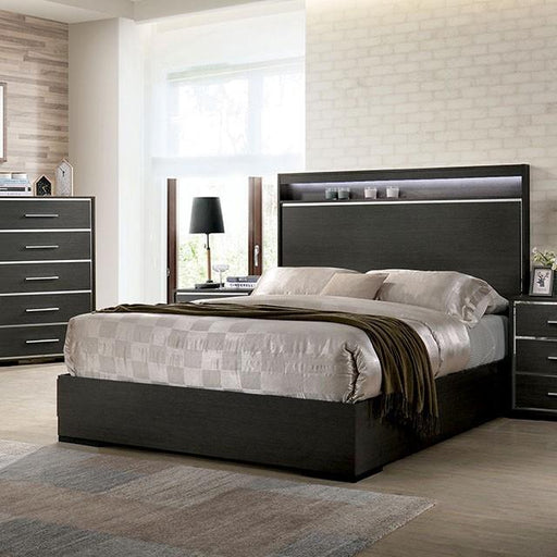 Camryn Warm Gray E.King & Queen Bed - Imperial Furniture (Las Vegas, NV) - Multi Location