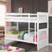 CANBERRA II White Twin/Full Bunk Bed - Imperial Furniture (Las Vegas, NV) - Multi Location