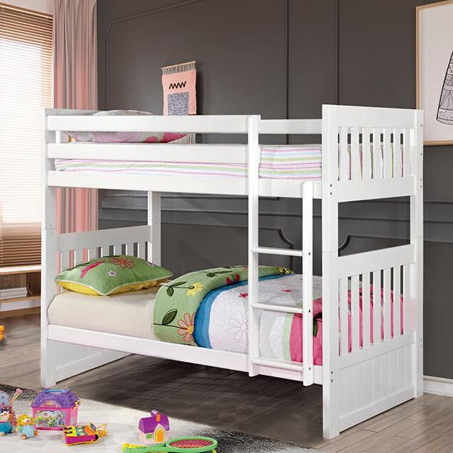 Canberra Twin/Full Bunk Bed - Imperial Furniture (Las Vegas, NV) - Multi Location