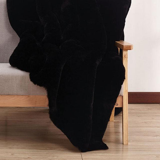 Caparica Black Throw, Black - Imperial Furniture (Las Vegas, NV) - Multi Location