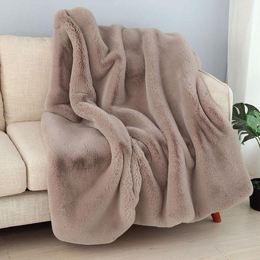 Caparica Blush Throw, Blush - Imperial Furniture (Las Vegas, NV) - Multi Location