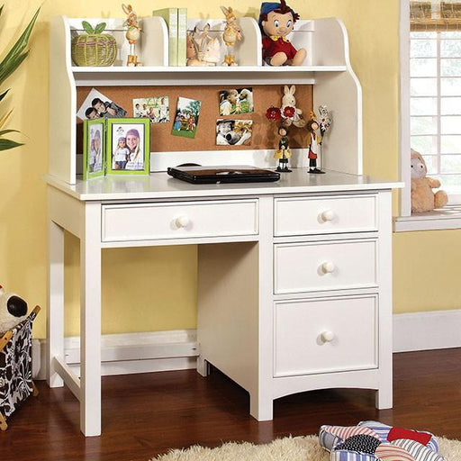 Omnus White Desk - Imperial Furniture (Las Vegas, NV) - Multi Location