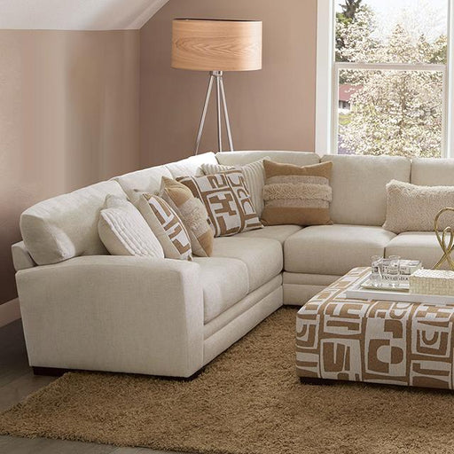 CARLETON Sectional, Ivory/Tan - Imperial Furniture (Las Vegas, NV) - Multi Location
