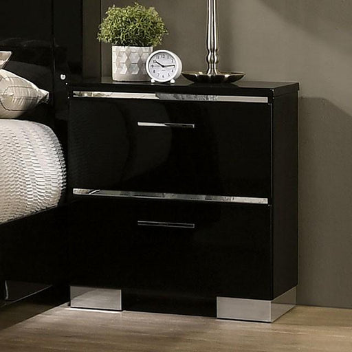 CARLIE Night Stand w/ USB Plug - Imperial Furniture (Las Vegas, NV) - Multi Location