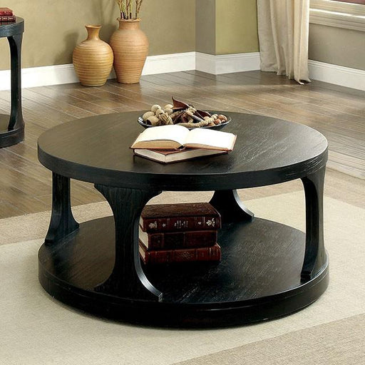 Carrie Antique Black Coffee Table - Imperial Furniture (Las Vegas, NV) - Multi Location