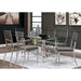 Casper 7 Pc Dining Table Set Chrome - Imperial Furniture (Las Vegas, NV) - Multi Location