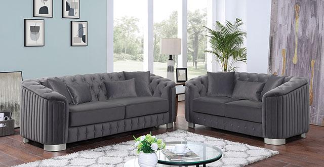 CASTELLON Chair, Dark Gray - Imperial Furniture (Las Vegas, NV) - Multi Location