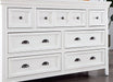 CASTILE Dresser, White - Imperial Furniture (Las Vegas, NV) - Multi Location