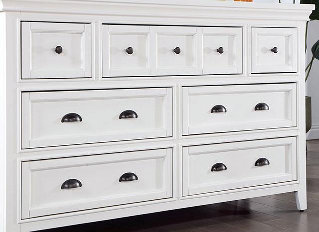 CASTILE Dresser, White - Imperial Furniture (Las Vegas, NV) - Multi Location