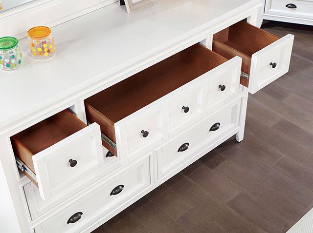 CASTILE Dresser, White - Imperial Furniture (Las Vegas, NV) - Multi Location