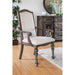 ARCADIA Rustic Natural Tone/ Ivory Arm Chair (2/CTN) - Imperial Furniture (Las Vegas, NV) - Multi Location