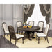 Arcadia Rustic Natural Tone Round Dining Table - Imperial Furniture (Las Vegas, NV) - Multi Location